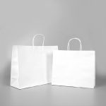 Eco caterwares Twisted Handle Paper Bag White 4