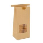 Kraft Tin Tie Bag With Window Breezpack-Cover